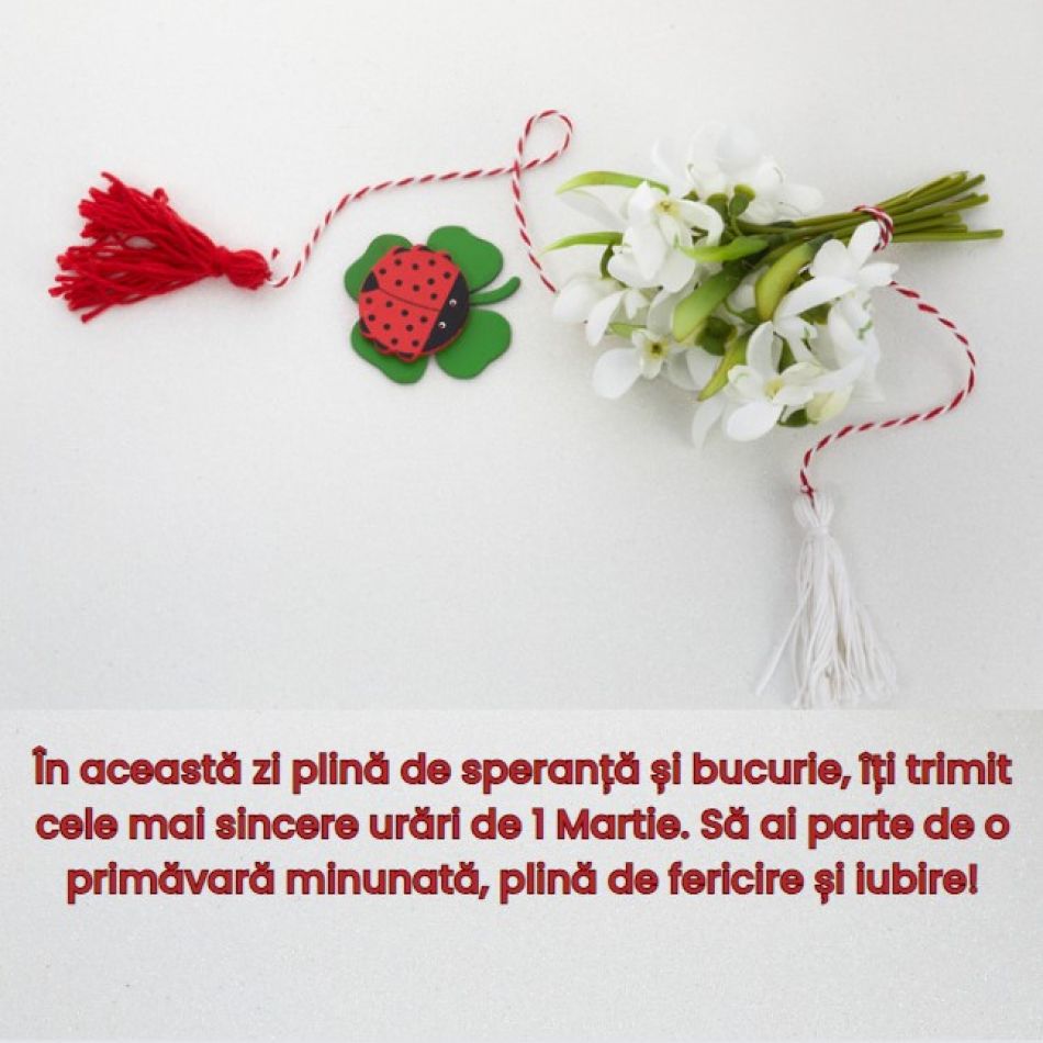Mesaje de 1 martie. SMS-uri, felicitări și urări de Mărțișor