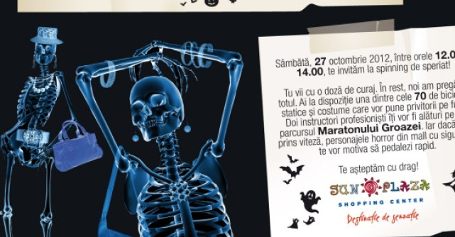 De Halloween, ai distractie mortala la Sun Plaza!