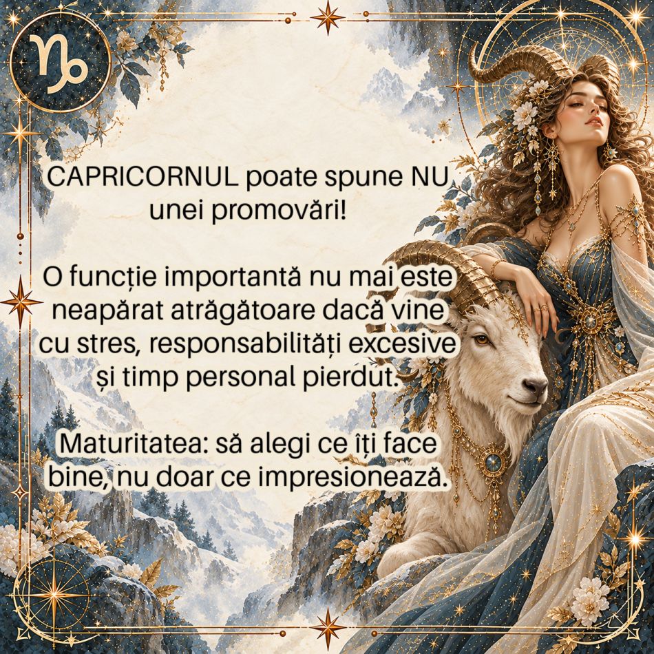 Capricornul și banii după 40 de ani: când siguranța contează mai mult decât demonstrația de succes