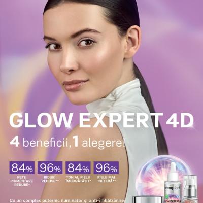 Elmiplant lansează gama de produse Glow Expert 4D: 4 beneficii, o singură alegere