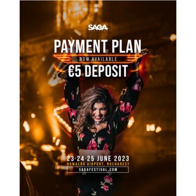 SAGA Festival lansează payment plan: bilete în rate egale la cel mai avantajos preț