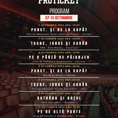 ProTicket propune o săptămână plină de teatru la mijloc de Octombrie