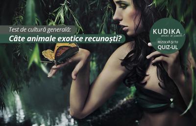 Test de cultura generala: Cate animale exotice recunosti?
