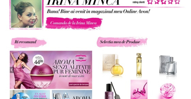AVON lanseaza in Romania cel mai mare lant de magazine online 