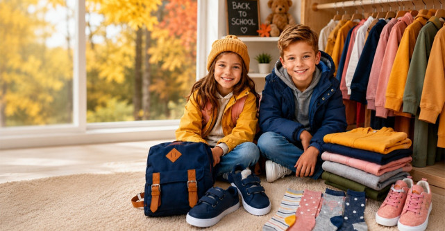 Haine și încălțăminte de toamnă copii: pregătiri Back to School și avantajul aprovizionării angro online pentru magazine