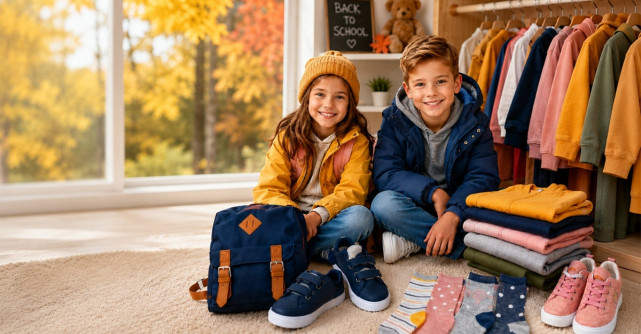 Haine și încălțăminte de toamnă copii: pregătiri Back to School și avantajul aprovizionării angro online pentru magazine