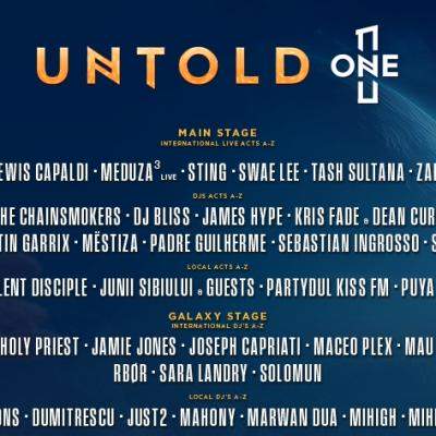 UNTOLD anunță line-up-ul final: nume noi pe scenele festivalului și o premieră