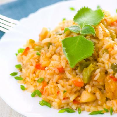 Pilaful cu ciuperci, una dintre cele mai simple retete