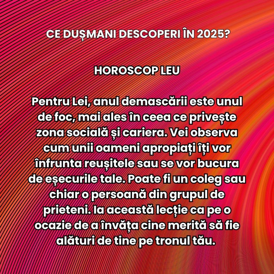 2025 este anul demascării. Zodiile își vor descoperi rivalii și trădătorii! Află care sunt ai tăi!