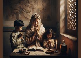 Rugăciunea mamei pentru copii, cea mai puternică rugăciune către Maica Domnului