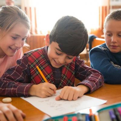 De Ziua Internațională a Drepturilor Copilului,  Palatul Cotroceni se colorează in albastru