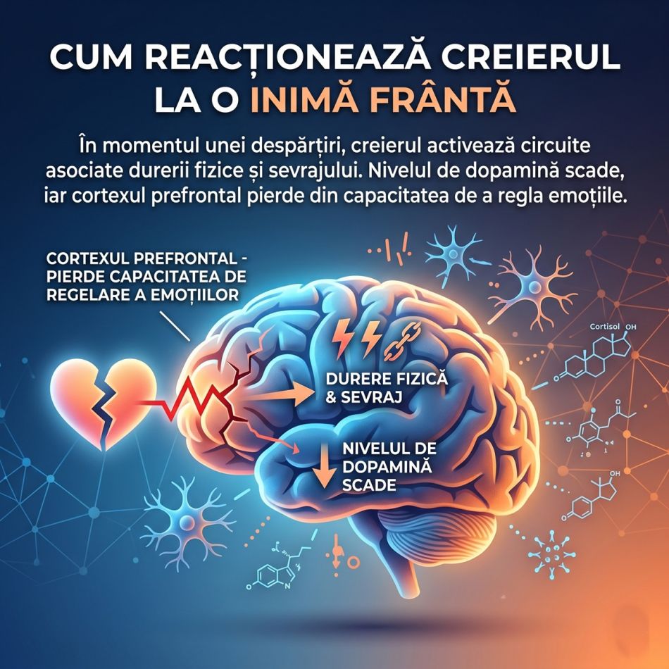 Ce se întâmplă în corpul tău când ți se frânge inima? Durerea emoțională are efecte reale asupra organismului