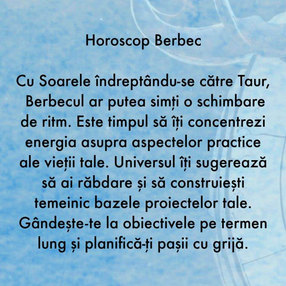 Pe 20 aprilie începe sezonul Taurului. În următoarele săptămâni se vor schimba destine. Sfatul Universului pentru fiecare zodie