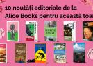 De la thrillere la povești care provoacă: 10 noutăți editoriale de la Alice Books pentru această toamnă