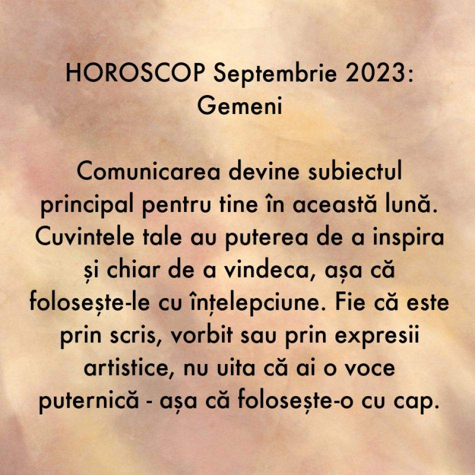 Horoscop septembrie 2023: Miracolele sunt în aer. Universul este mai darnic ca niciodată și ne oferă șanse necerute