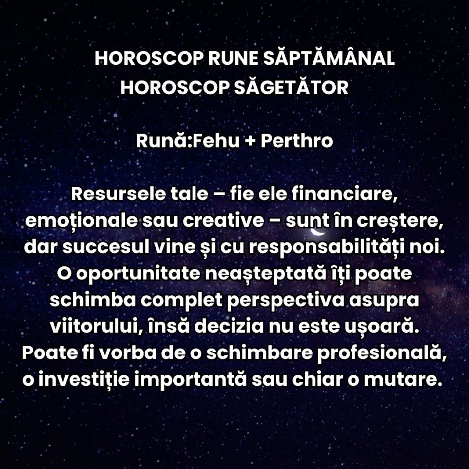 Horoscop Rune săptămâna 7-13 aprilie 2025: Vălul de ceață se risipește, pășim către claritate!