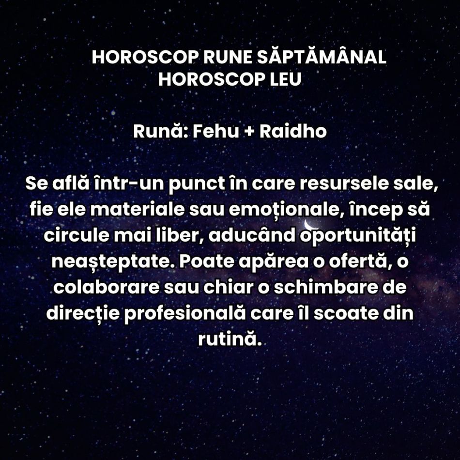 Horoscop Rune săptămâna 27 aprilie-3 mai: Visăm mai mult, dar ni se cere și mai multă disciplină. Trăim cu entuziasm și confuzie