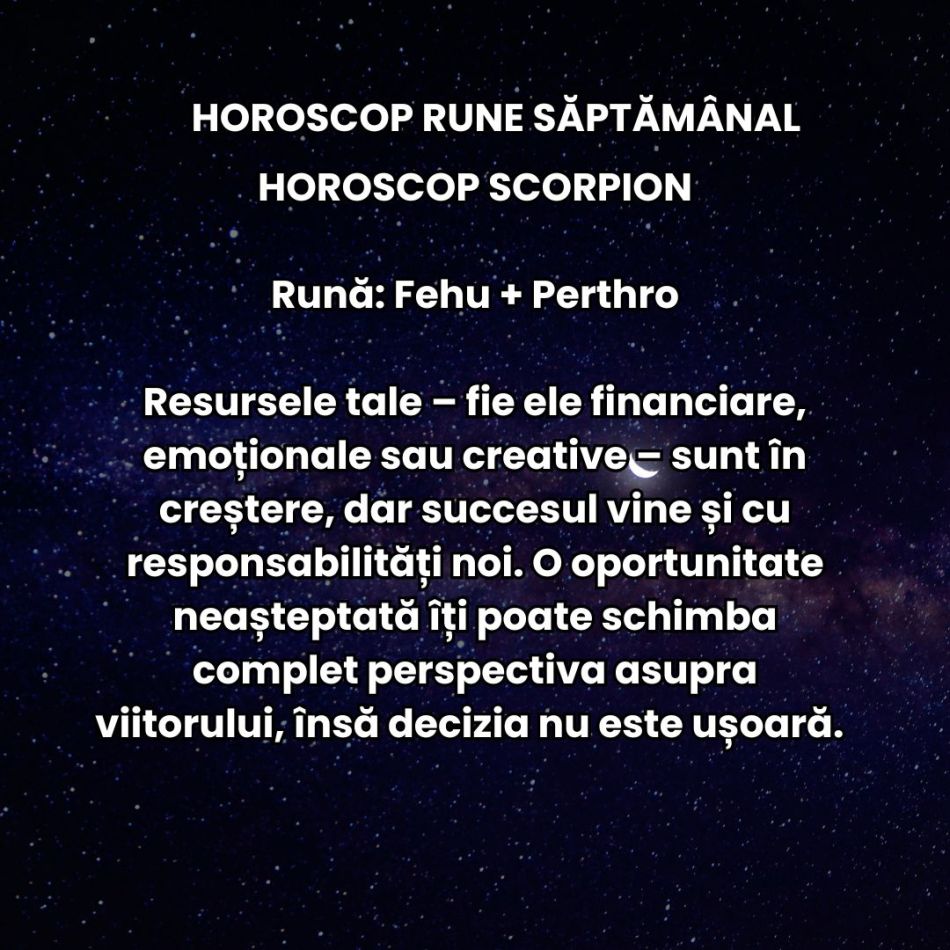 Horoscop Rune săptămâna 7-13 aprilie 2025: Vălul de ceață se risipește, pășim către claritate!