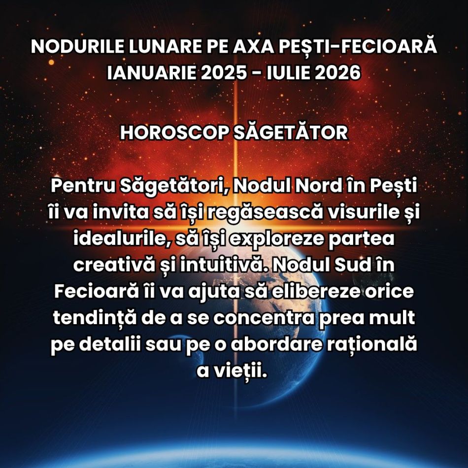 Țineți-vă bine! Busola karmică se recalibrează! Nodurile lunare ale destinului se mută pe axa Pești-Fecioară până în iulie 2026!