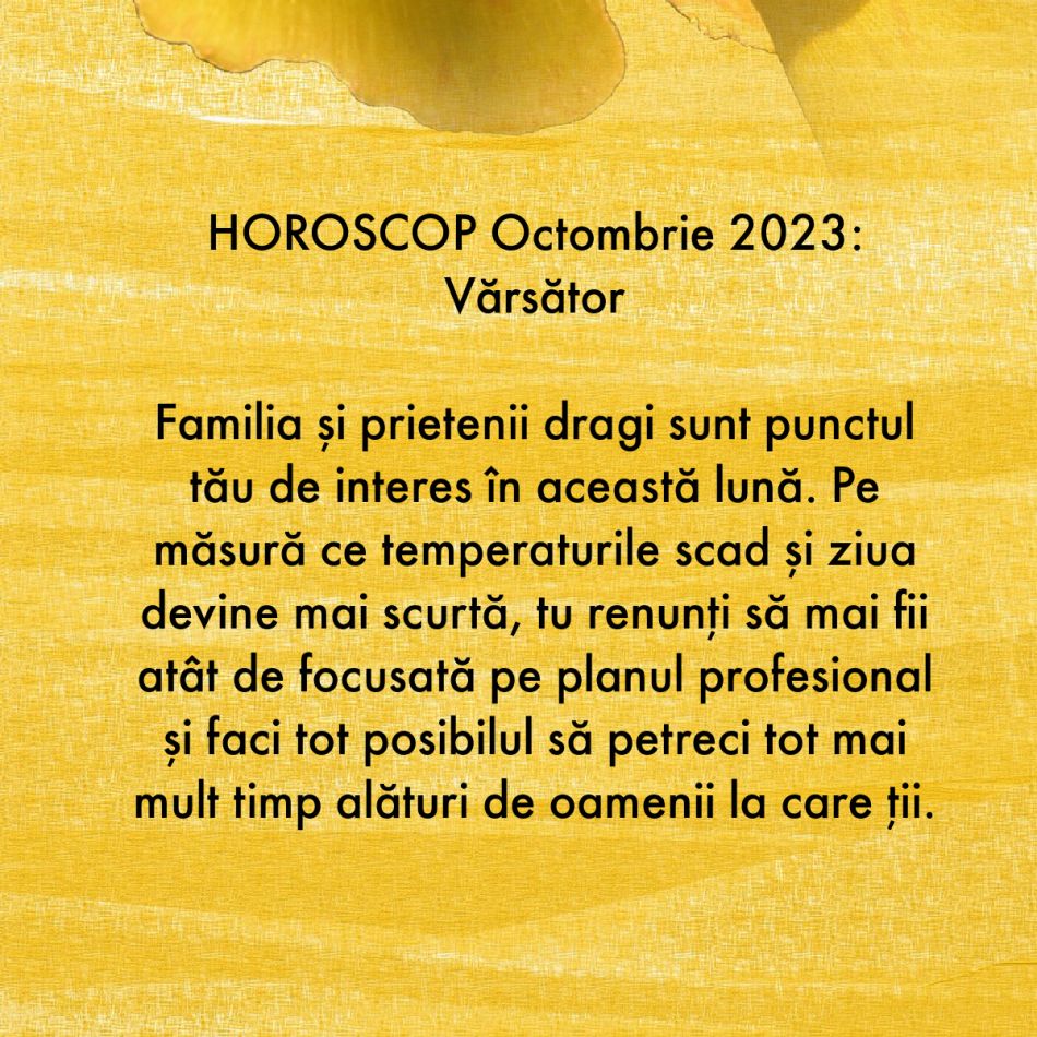 Horoscop octombrie 2023: Începe curățenia de toamnă în suflet. Readucem liniștea și pacea în viețile noastre