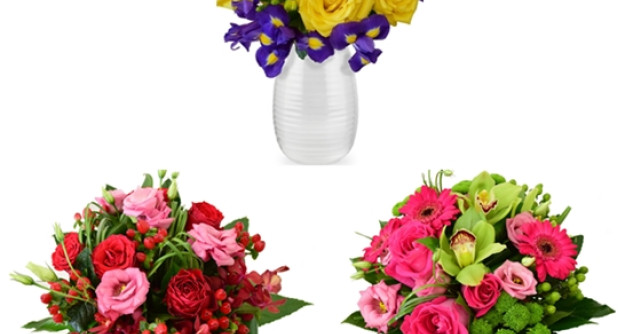 De Sfanta Maria, femeile primesc flori de la Floria.ro