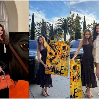 Cât costă un tablou pictat de Irina Columbeanu. Monica Gabor, cea mai mândră mamă:  Ești lumina mea...