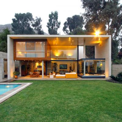 Casa S: o casa contemporana, ce pare ca pluteste