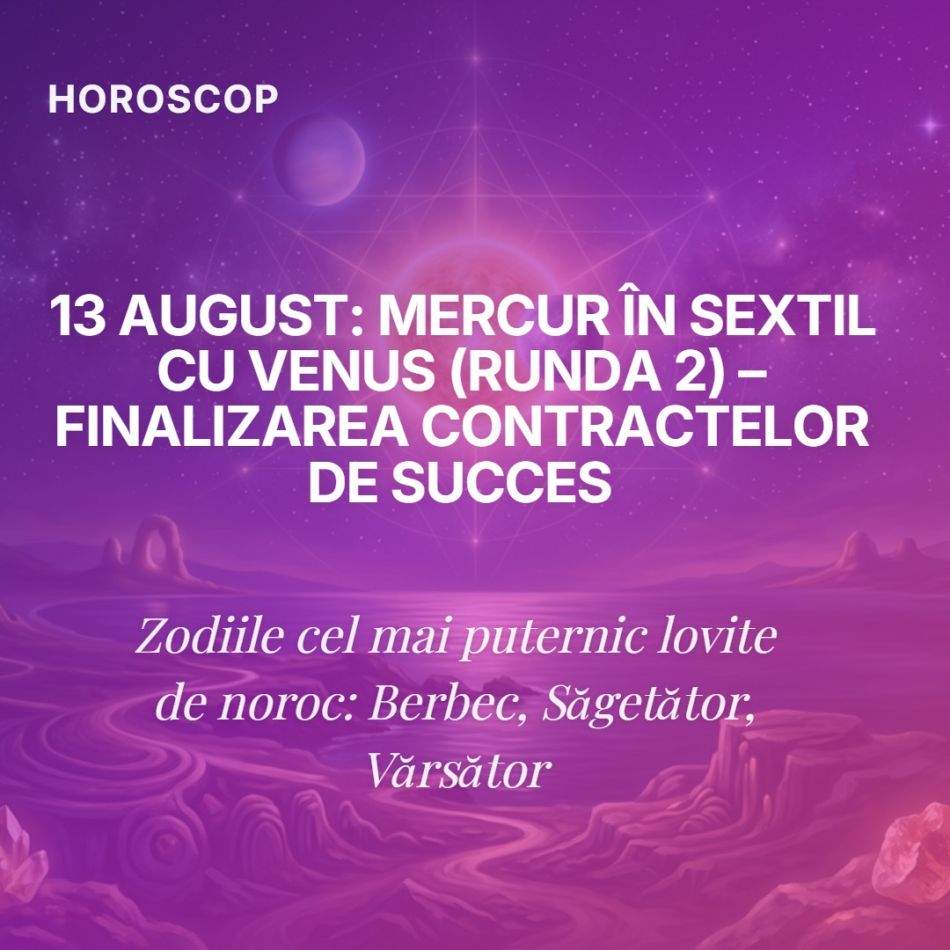 CODUL BANILOR ÎN 2026: Zilele de AUR (Aspectele Milionarilor) din această vară când Universul împarte averile! Ești pe listă?
