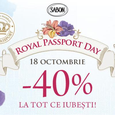 Răsfață-te regește în clubul Royal Passport Sabon!