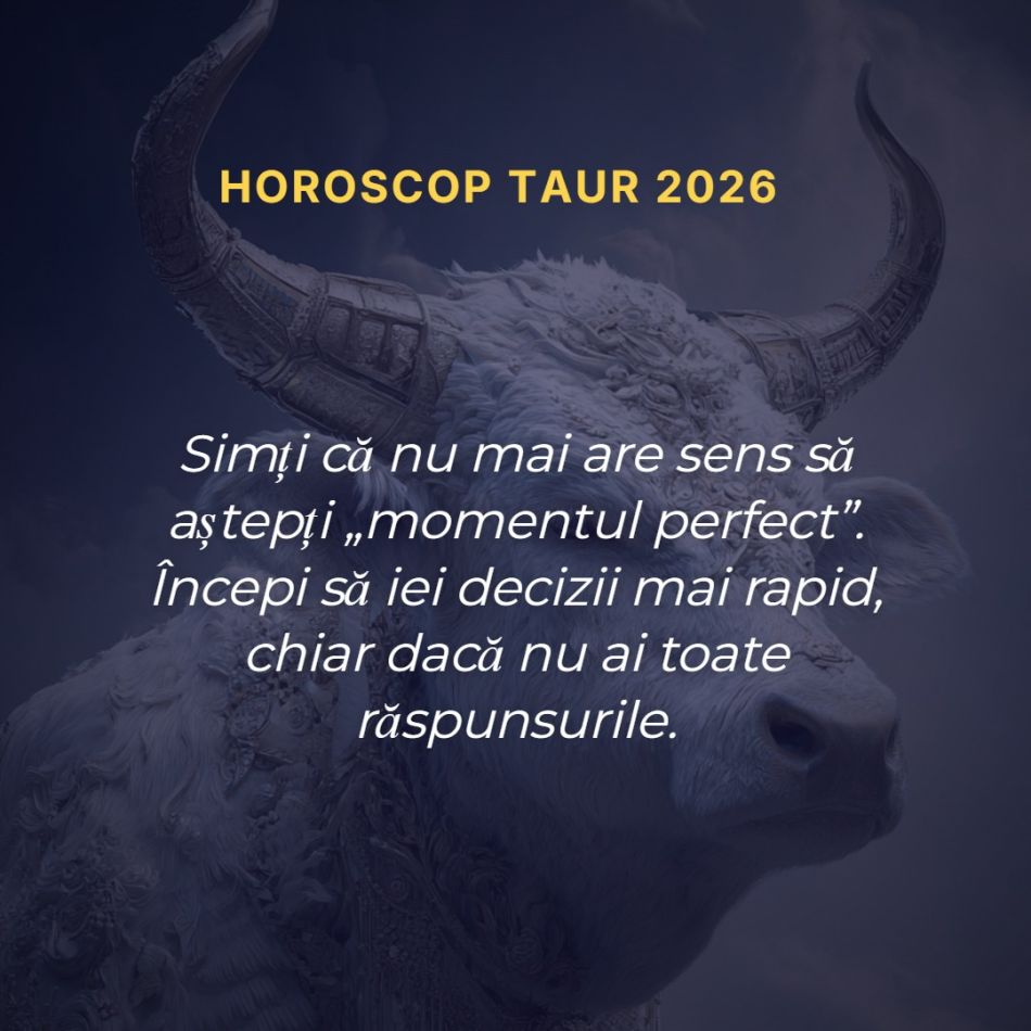Zodia Taur: 7 semne divine că viața ta se va schimba în 2026