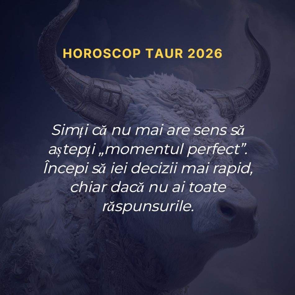 Zodia Taur: 7 semne divine că viața ta se va schimba în 2026