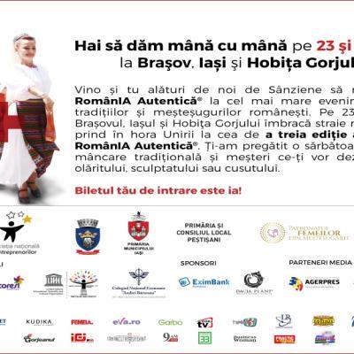 Festivalul RomanIA Autentica in editie de Centenar 23-24 Iunie 2018