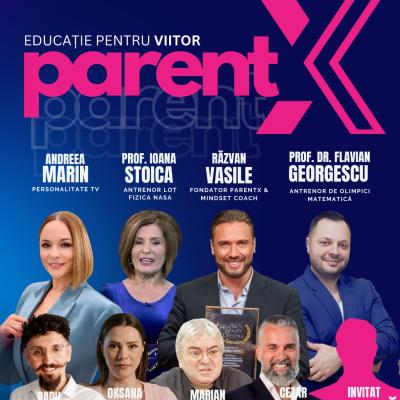 PARENTX- evenimentul care a revoluționat educația părinților și copiilor în România ajunge la Craiova pe 21 septembrie