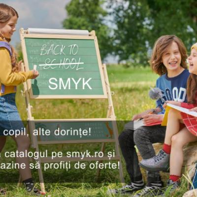 SMYK All for Kids dă startul pregătirilor pentru școală 