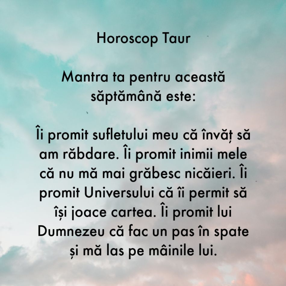 Horoscop pentru suflet: Mantra zodiei tale pentru săptămâna 26 iunie - 2 iulie