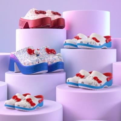 Crocs o aniversează pe Hello Kitty