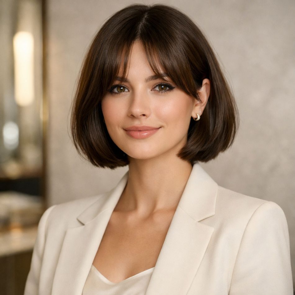 Tunsori bob cu breton: 5 tendințe care îmbină perfect clasicul cu naturalețea si feminitatea modernă