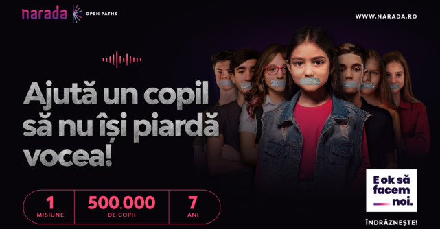 Ajută un copil să nu-și piardă vocea!