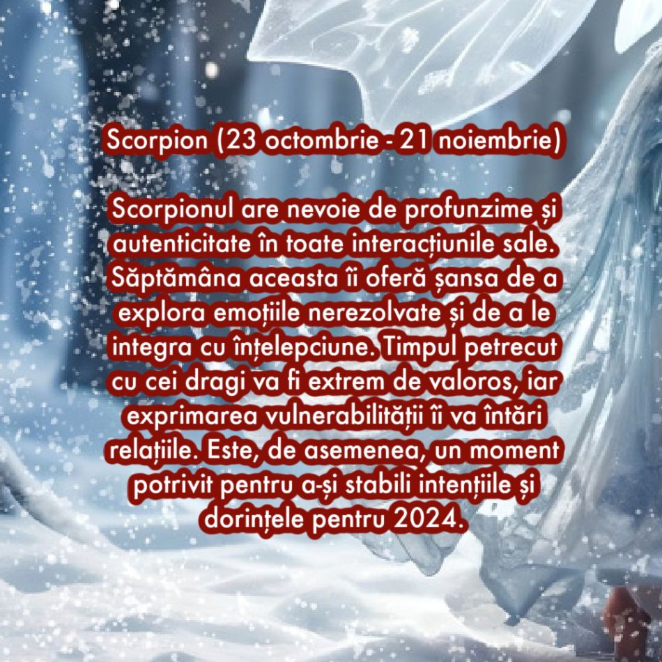 Horoscop săptămânal: De ce are nevoie fiecare semn zodiacal în săptămâna 23-29 decembrie