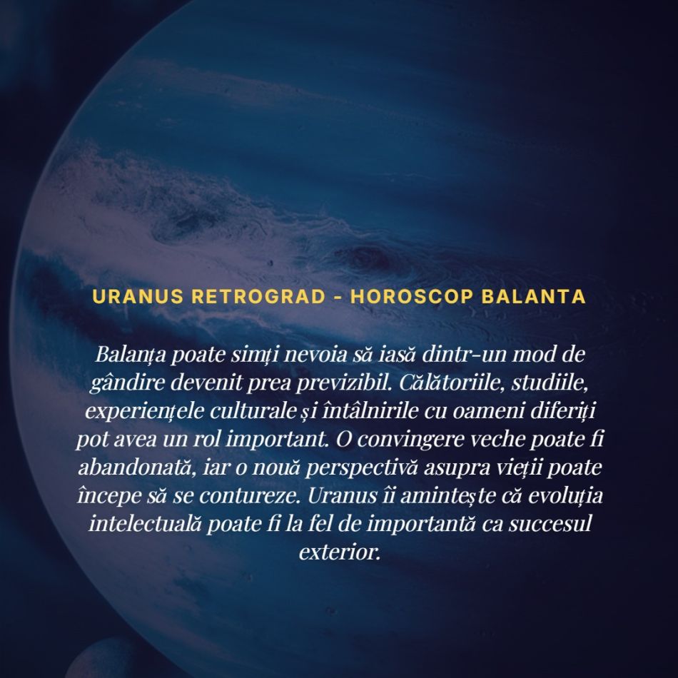 Uranus retrograd în Gemeni până în 2027 : ideile se schimbă, adevărul iese la suprafață și nimic nu mai poate rămâne ca înainte