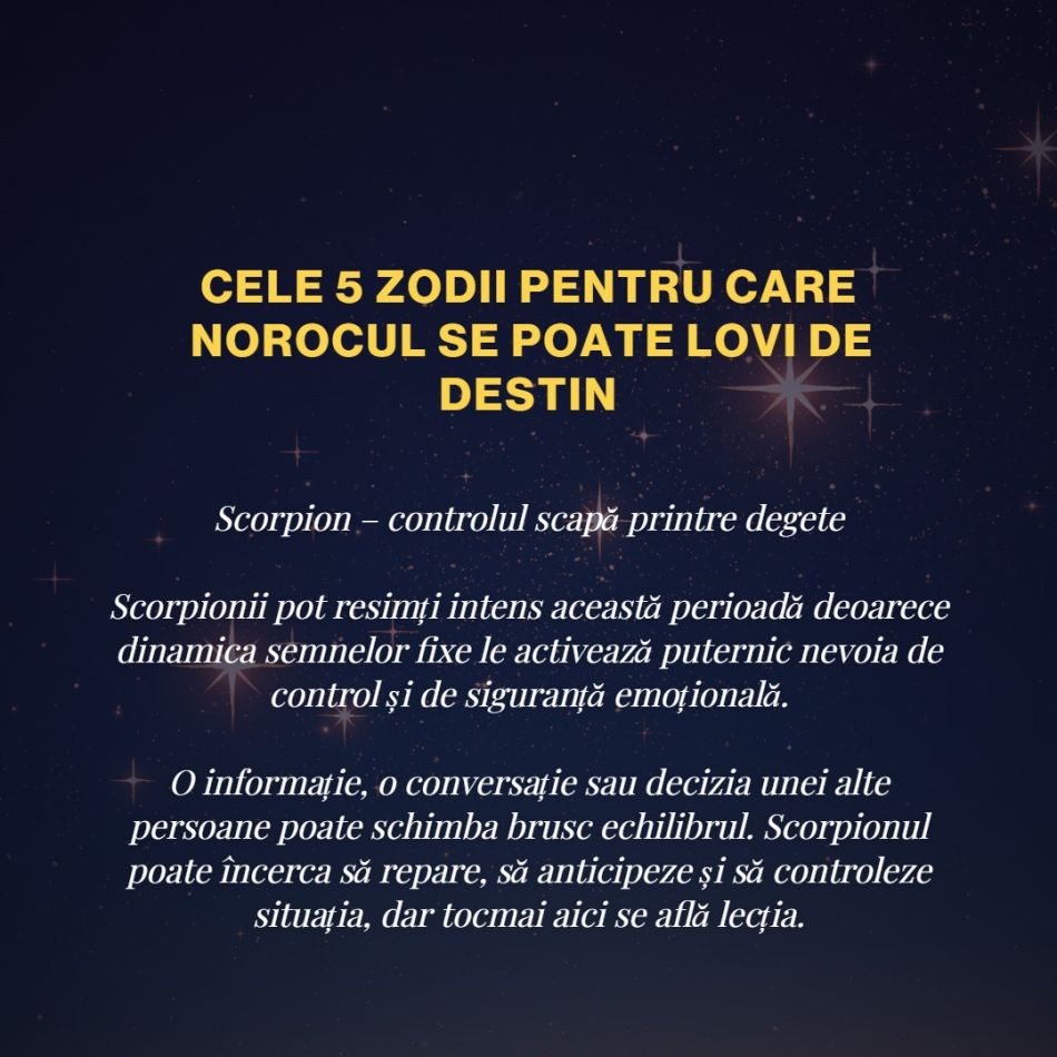 11 noiembrie: Ziua în care norocul se opune destinului. Jupiter în opoziție cu Nodul Nord pune 5 zodii în fața unei alegeri mari