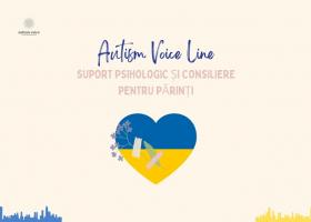 Copiii cu autism din Ucraina sunt asteptati in Casa Autsim Voice