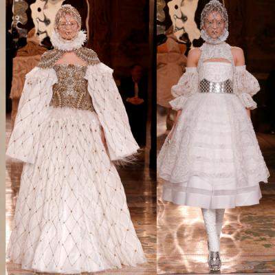 Moda inspirată de elemente monahale, ecleziastice și de papalitate