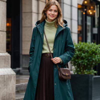 Cum să porți pelerina de ploaie în 5 idei de outfit: ținute moderne, șic și ușor de asortat