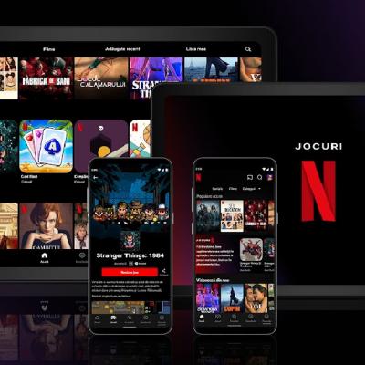 Netflix lanseaza cinci jocuri pe care le putem juca pe telefoanele mobile