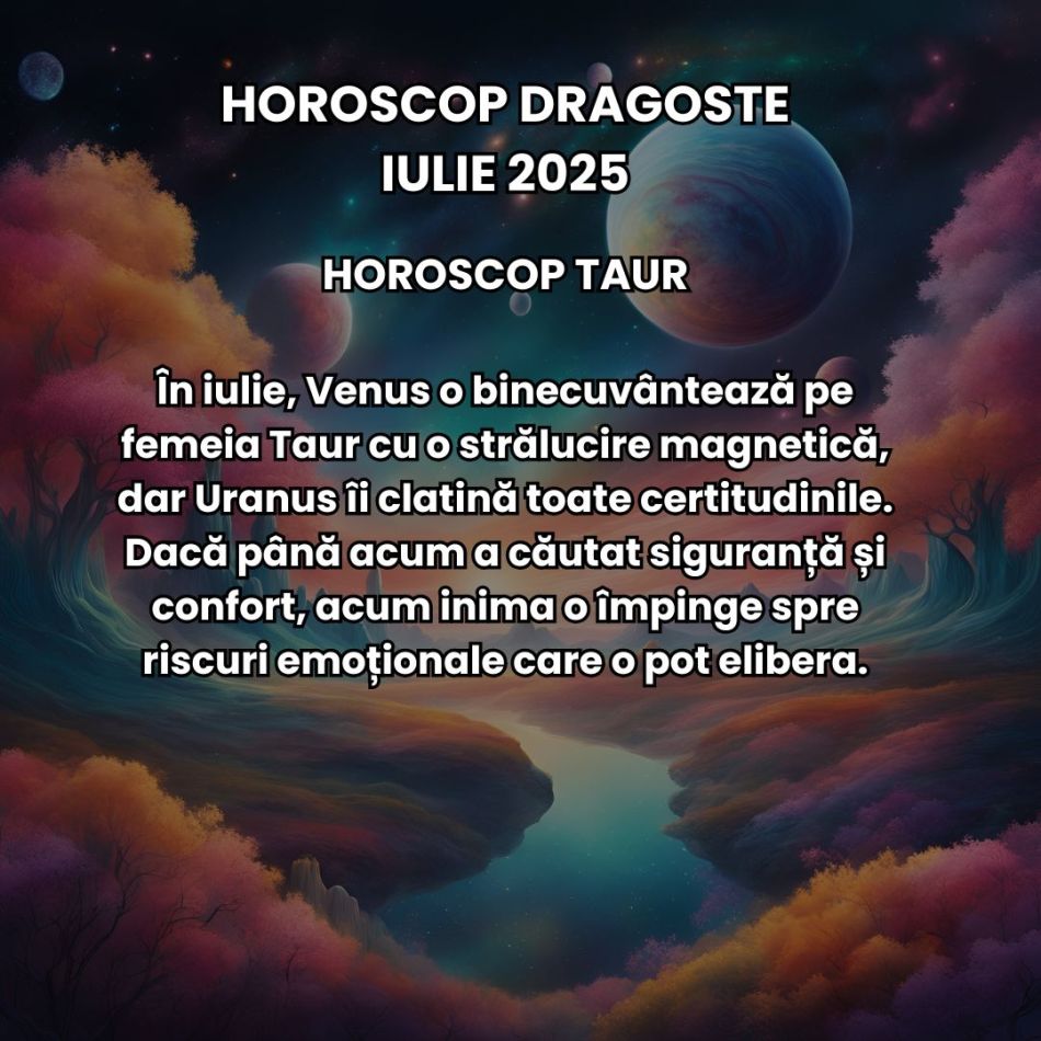 Horoscop Dragoste Iulie 2025: Trebuie să ne adunăm curajul de-a iubi cu tot sufletul și să alegem cu inima deschisă