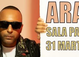 ARASH REVINE ÎN ROMÂNIA: SUPER-CONCERT LA SALA PALATULUI, PE 31 MARTIE 2026!
