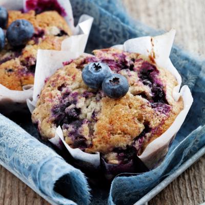 Cea mai simpla reteta de BRIOSE cu afine