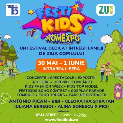 FestiKids 2025 – Un festival dedicat întregii familii de Ziua Copilului