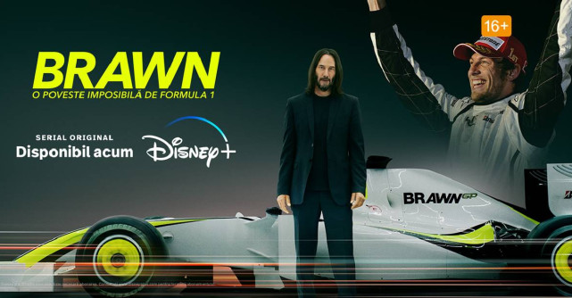 Serialul 'Brawn: O poveste imposibila de Formula 1©' este acum disponibil pe DISNEY+ 